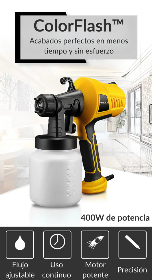 ColorFlash | Pistola de pintura automatica